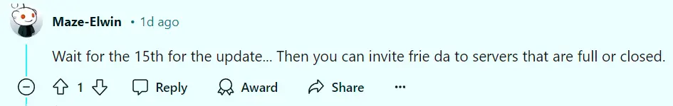 Once Human Server’s Full 'Friends Can’t Join'