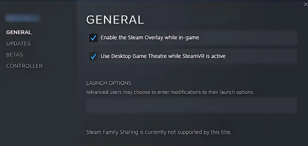 Turn Off Steam Overlay and Cloud Saves